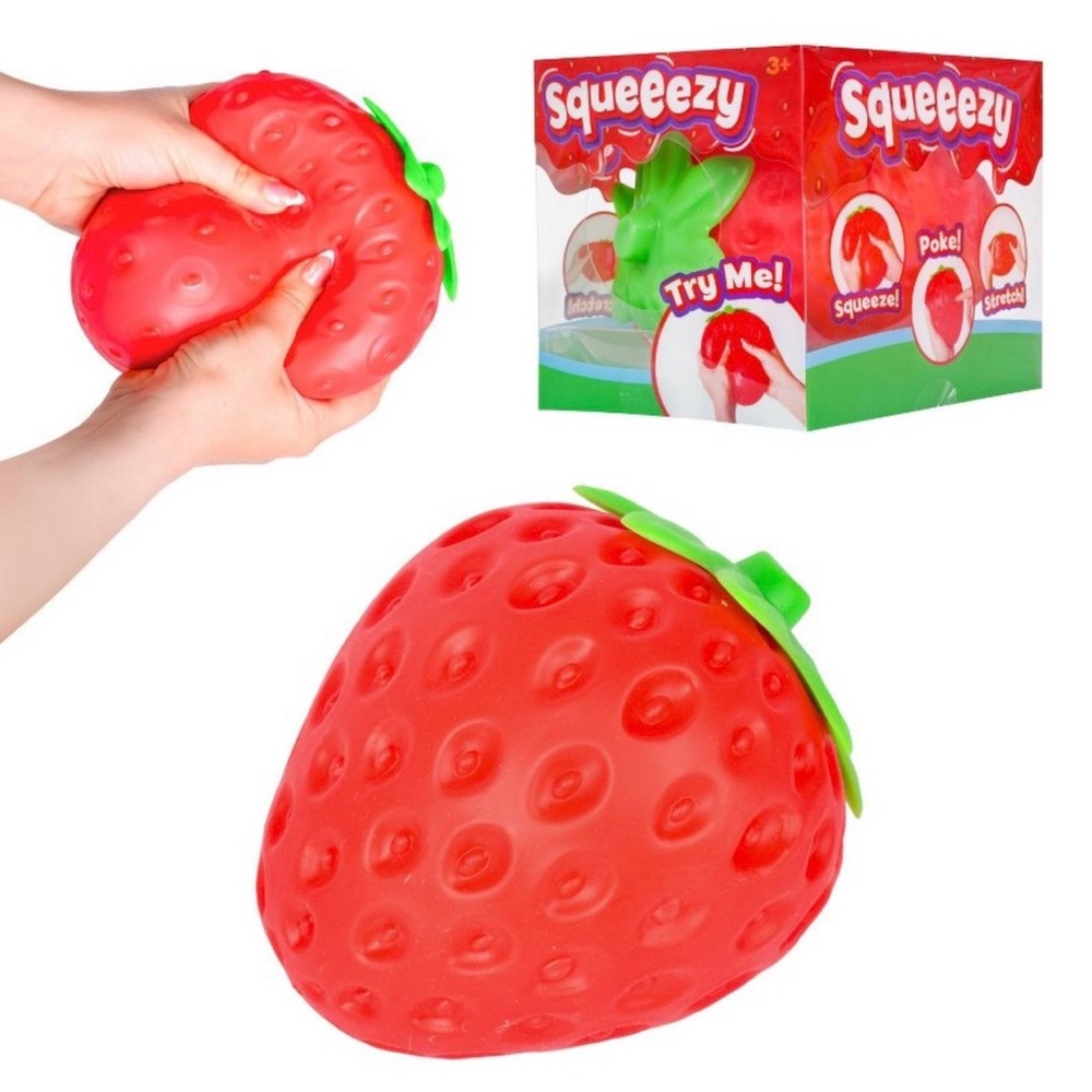 Sunny days squeezy strawberry squishy
